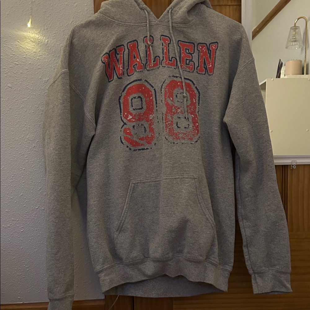 Gray Morgan Wallen Hoodie